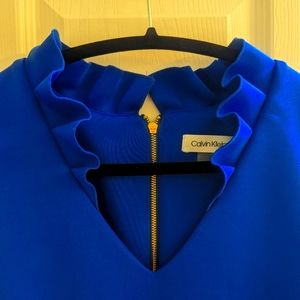Calvin Klein Dress Royal Blue 12